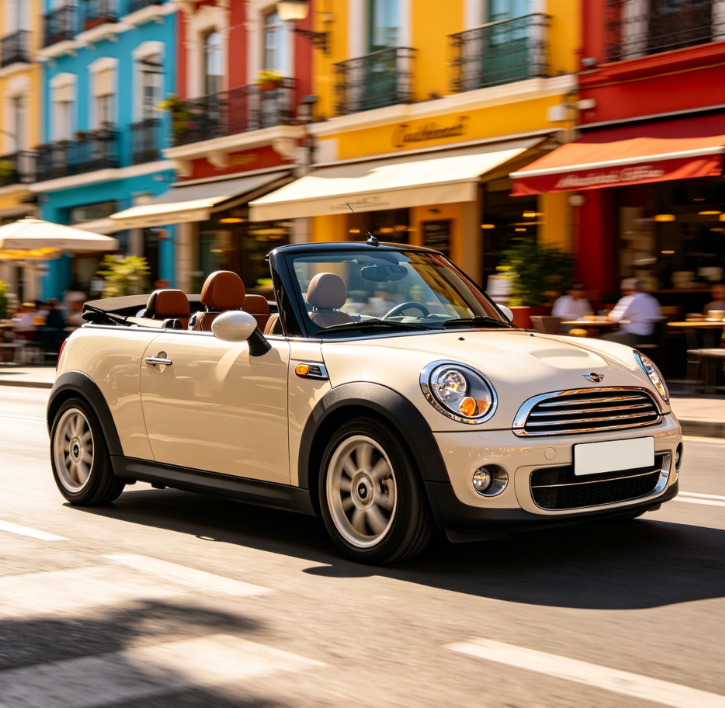 Convertible Fun (Mini Cooper Convertible)